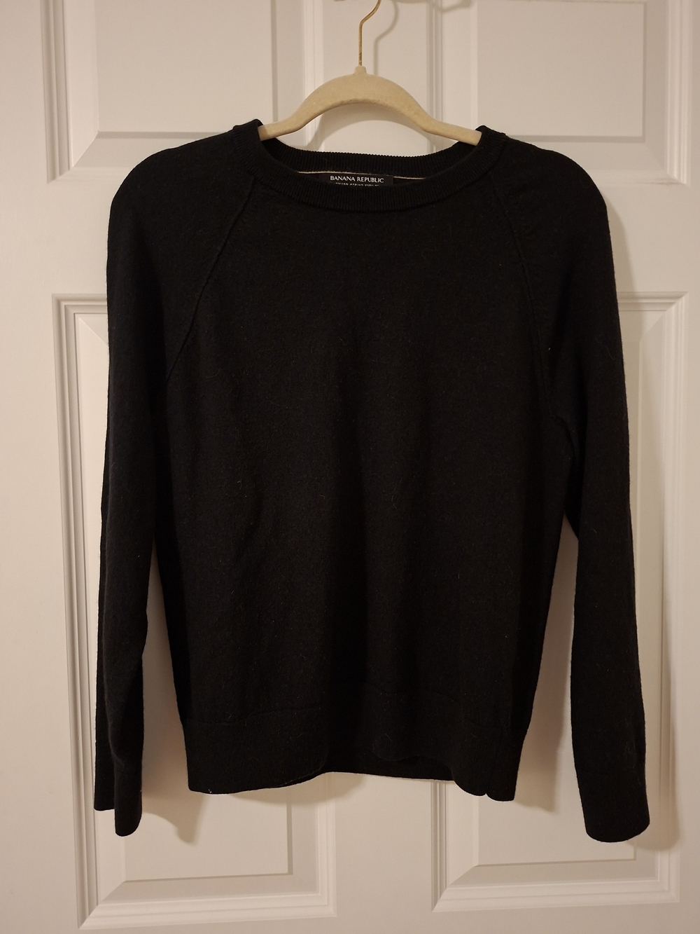 Banana Republic Men’s Italian Merino Wool Crewneck Sweater, Size M